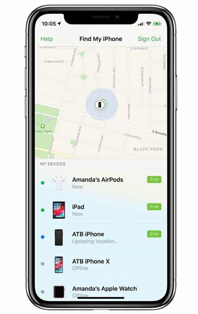 Apple Find my iPhone